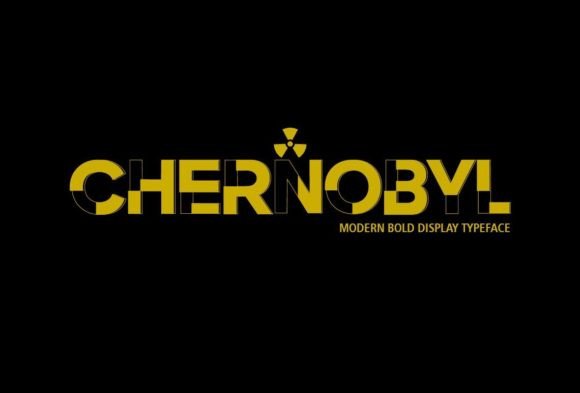 Chernobyl: A Modern Display Font for Editorial Design