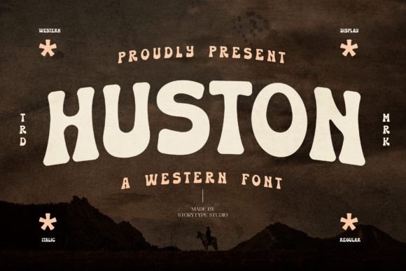 Huston: The Modern Display Font for Web and Brand Design