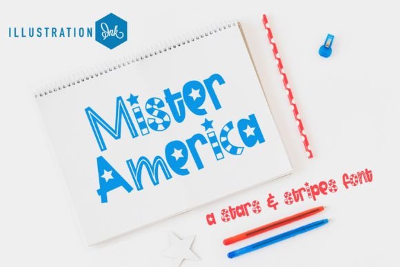 Mr. America: A Display Font That Commands Attention