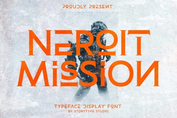 Neroit Mission: The Display Font for Editorial Design