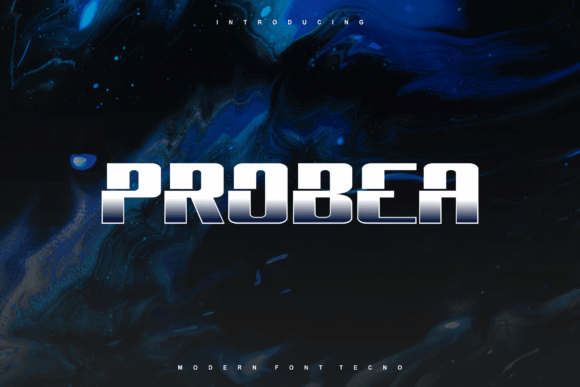 Probea Font: A Bold Display Typeface for Digital Branding