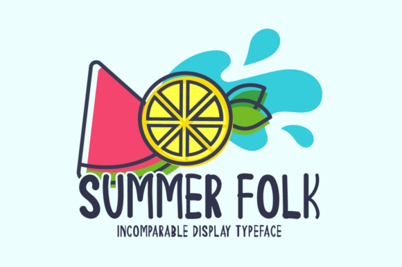 Summer Folk: A Display Font That Brightens Every Campaign