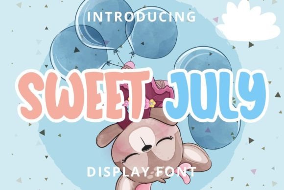 Sweet July: A Display Font With Real Branding Power