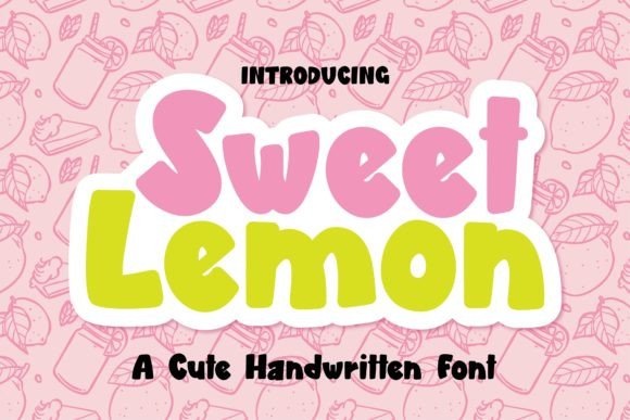 Sweet Lemon Font Adds Gentle Warmth to Display Typography