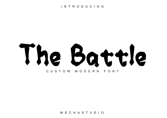 The Battle Font: A Designer’s Field Test for Display Type