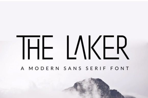 The Laker: A Straightforward Display Font for Editorial Design