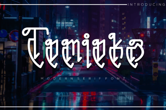 Tomioka: The Serif Display Font That Sharpens Campaign Visuals