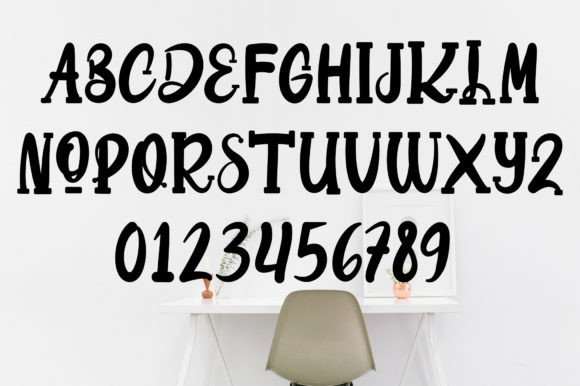 Transformer Font: A Playful Display Typeface for Branding