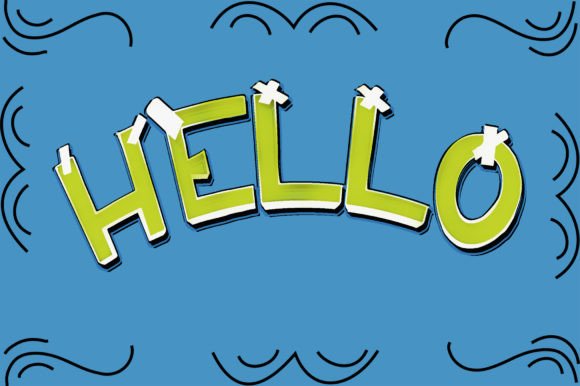 Untitle 123 Font: A Quirky Display Typeface for Brands