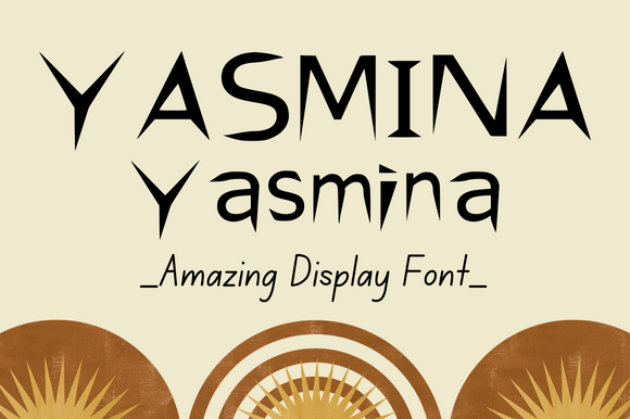 Yasmina Display Font: A Practical Typeface for Small Business Branding